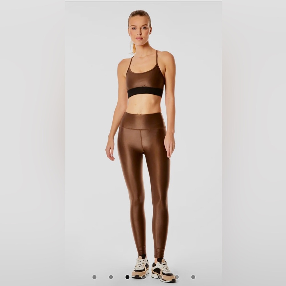 NWT THE NOLI SHOP LIQUID LEGGING & LIQUID STUDIO BRA SET